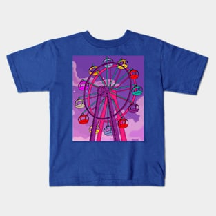 Fun Fair Amusement Park Amusement Park Kids T-Shirt